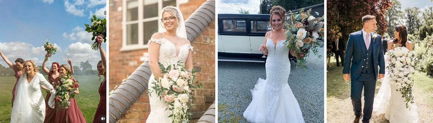 Wedding flowers from Cooke & Thomas in Market Drayton