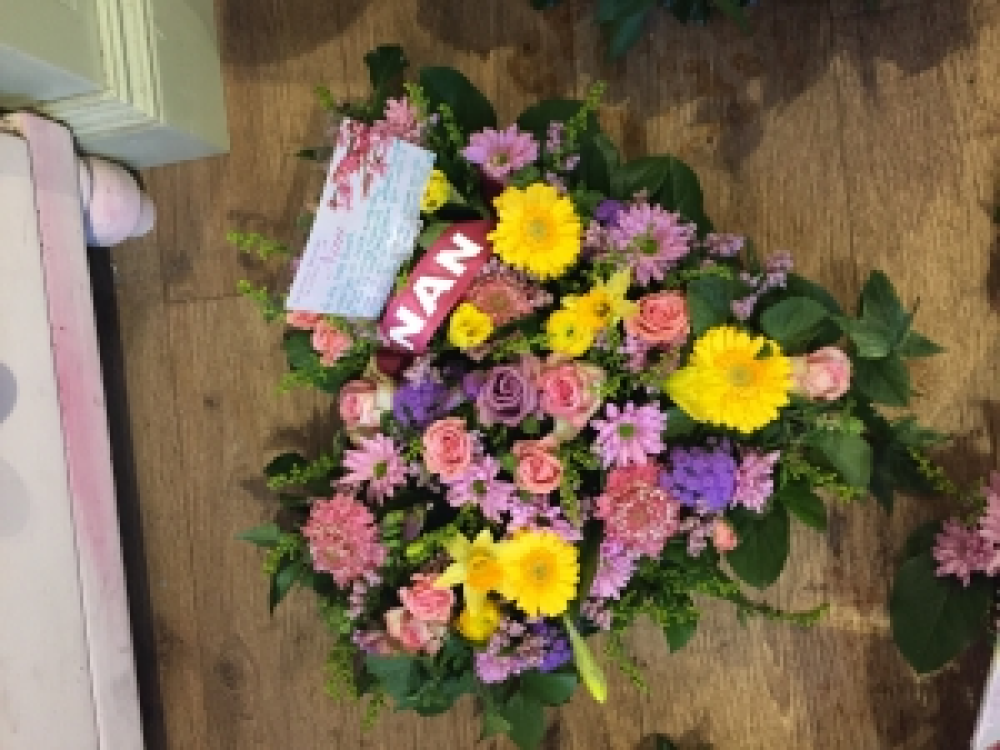 Country Garden Heart